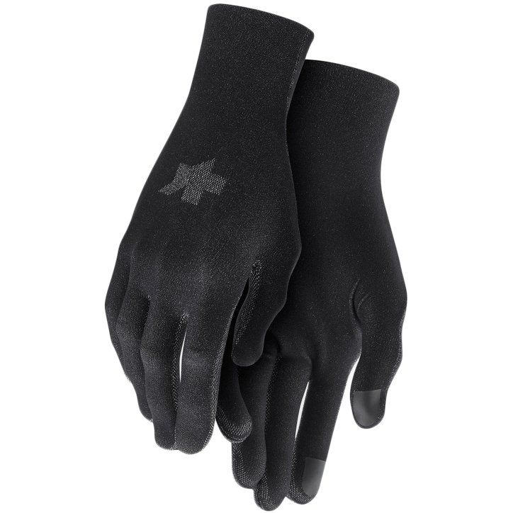 Assos EVO Spring Fall Liner Gloves - black series