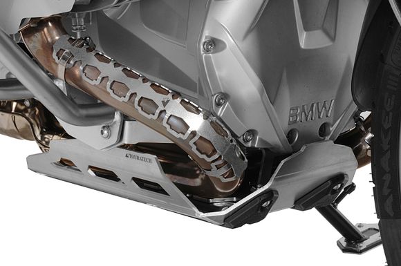 Touratech exhaust protection For collector - SilverRef: Trt00844A / 01-045-5065-0