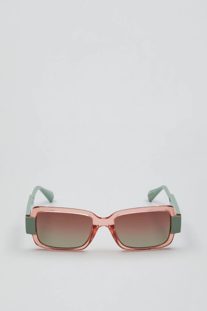 Rectangular sunglasses - PINK SAGE