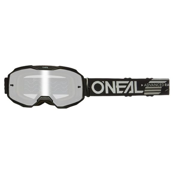 Masque cross O'Neal B-10 - SOLID V24 - IRIDIUM 2024 - NoirRef : OL1937