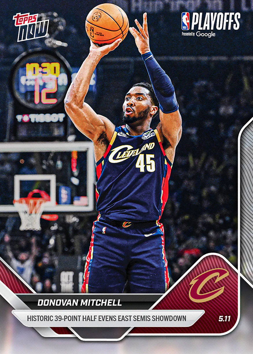 Donovan Mitchell - 2025-26 NBA Topps NOW® - Card 307