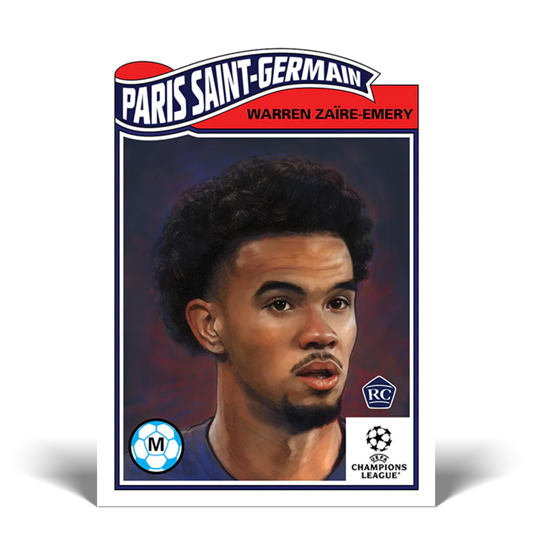 Topps UK - UCC Living Set Card #556 - Warren Zaïre-Emery