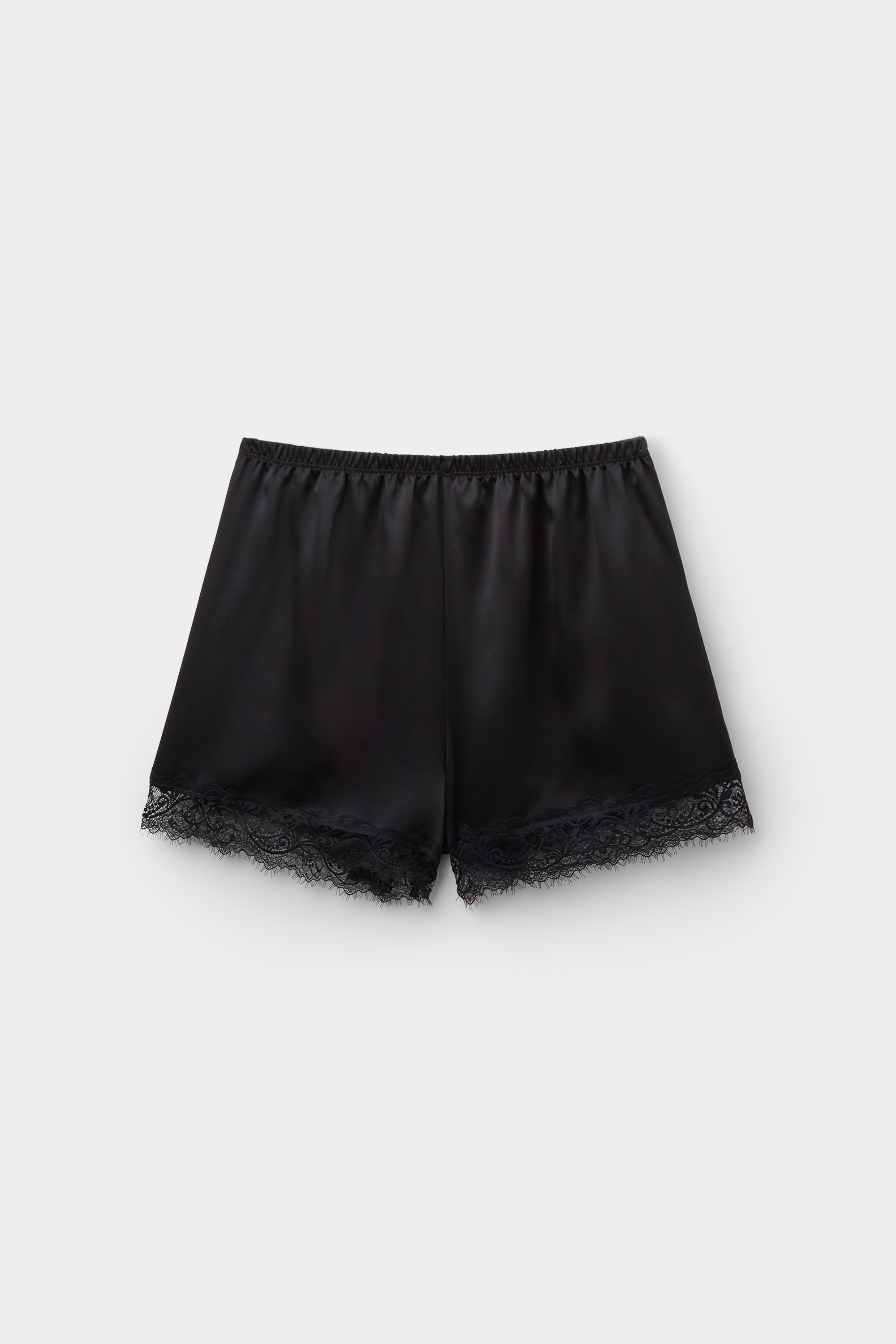 Satin and Lace Shorts