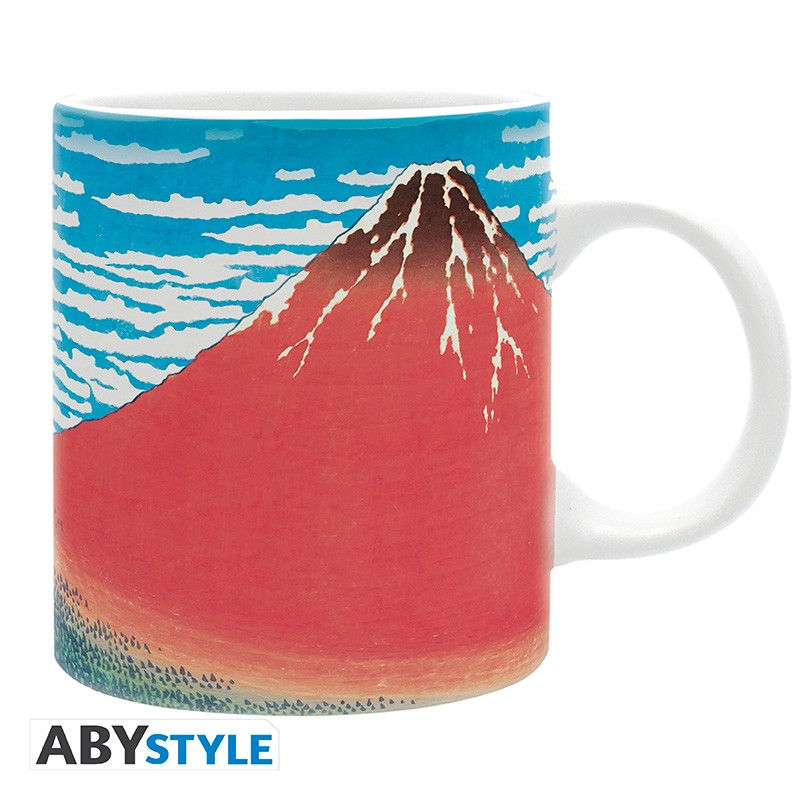 HOKUSAI Mug Red Fuji
