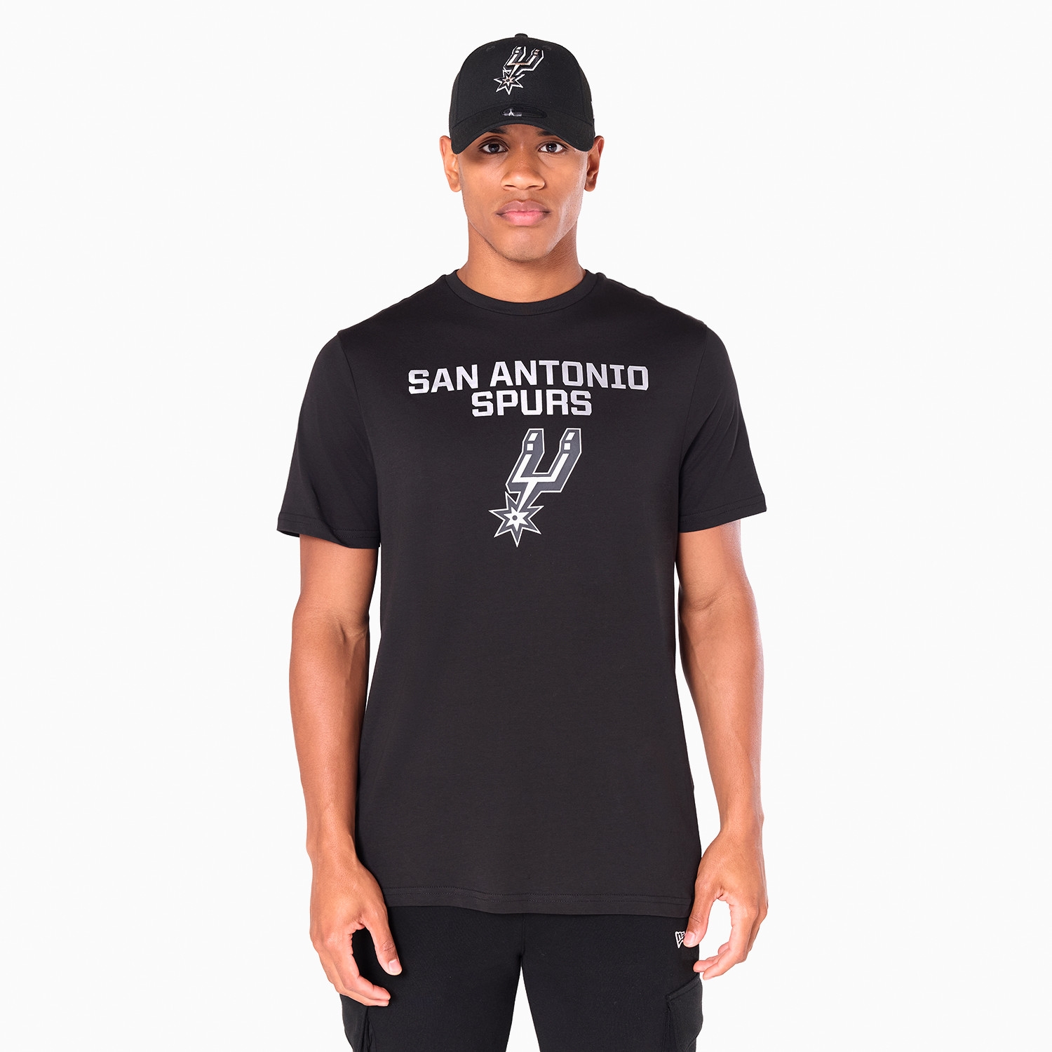 San Antonio Spurs Team Logo New Era NBA T-Shirt