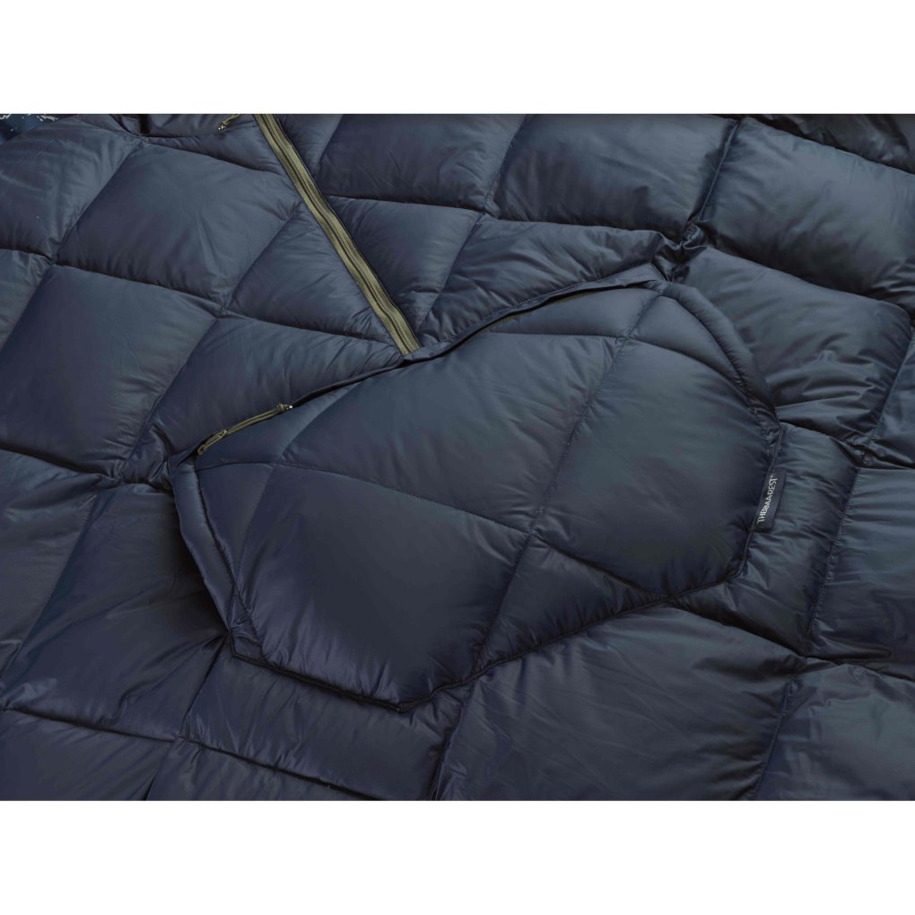Therm-a-Rest Honcho Poncho Down Blanket - Outer Space Blue