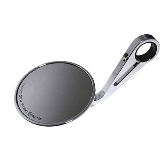 Highsider Montana Universal Chrome Rearview Mirror - GrayRef: 301-017