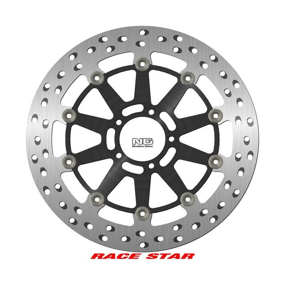 Round NG Race Star floating brake discRef: NGD00798A / 1104091