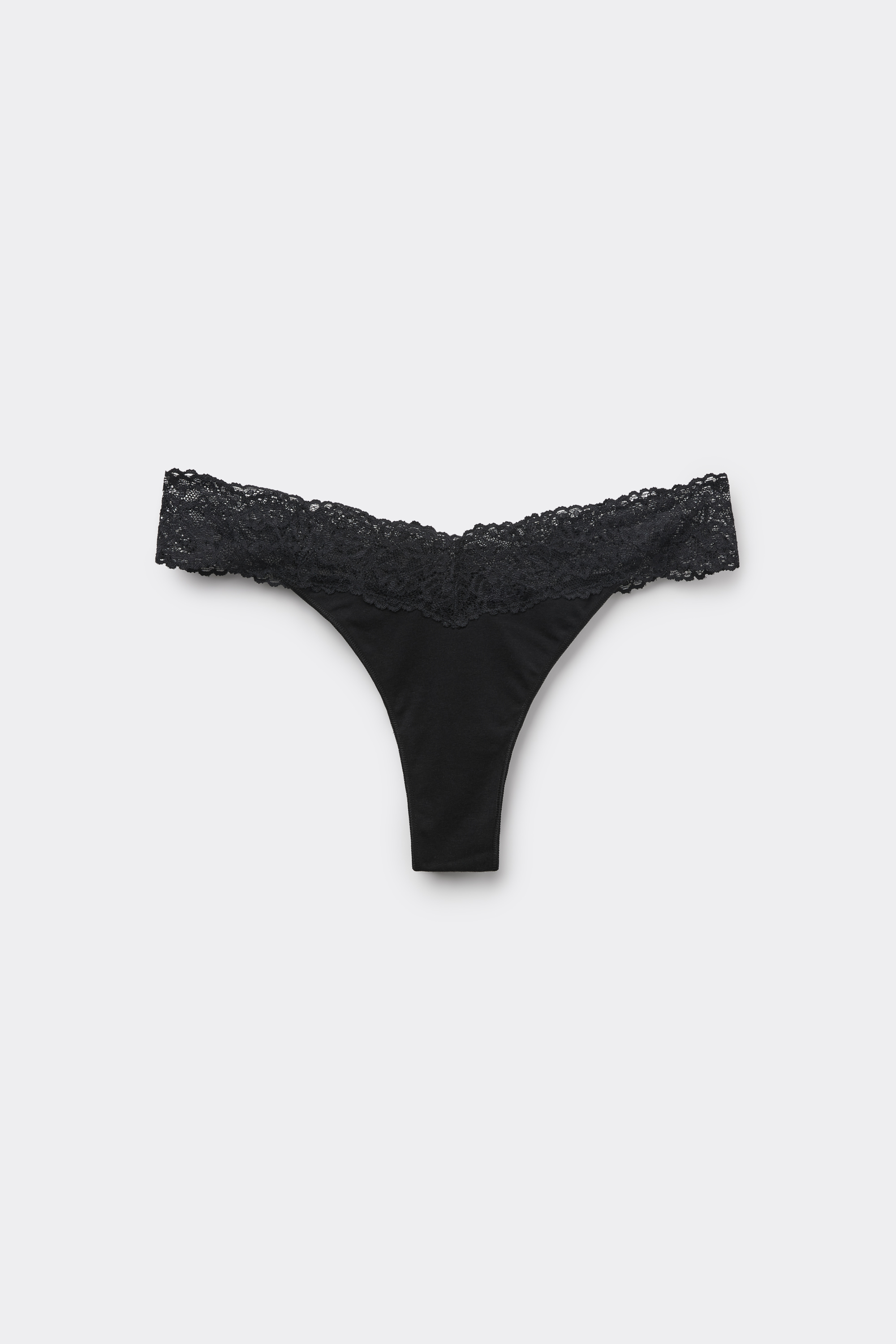 Brazilian Briefs in Cotton and Recycled Lace