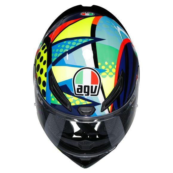 AGV full headset K1 S - Rossi Winter Test 2020 - MulticolorRef: AG1102