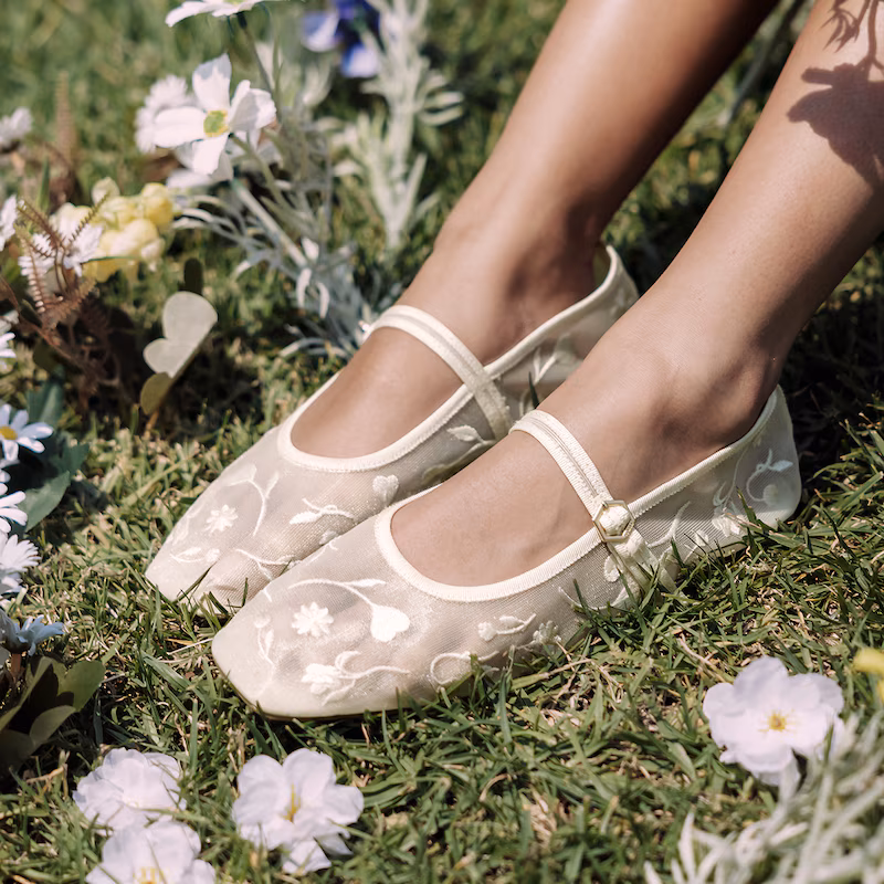 Square-Toe Mary Janes (Margot Mary Jane)