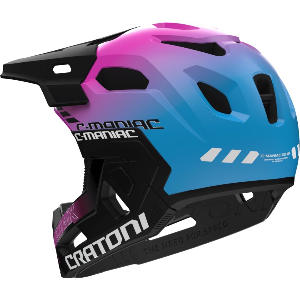 CRATONI C-Maniac 2.0 MX Fullface Helmet - black matt