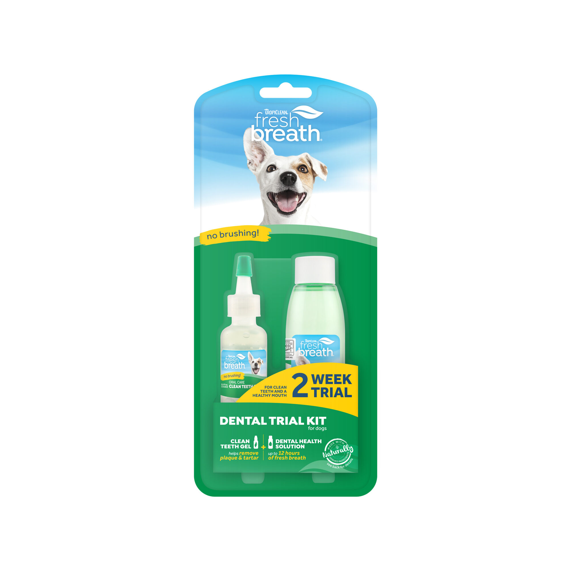 TropiCal - Fresh Breath Dental Trial Kit - Dog - 118 ml