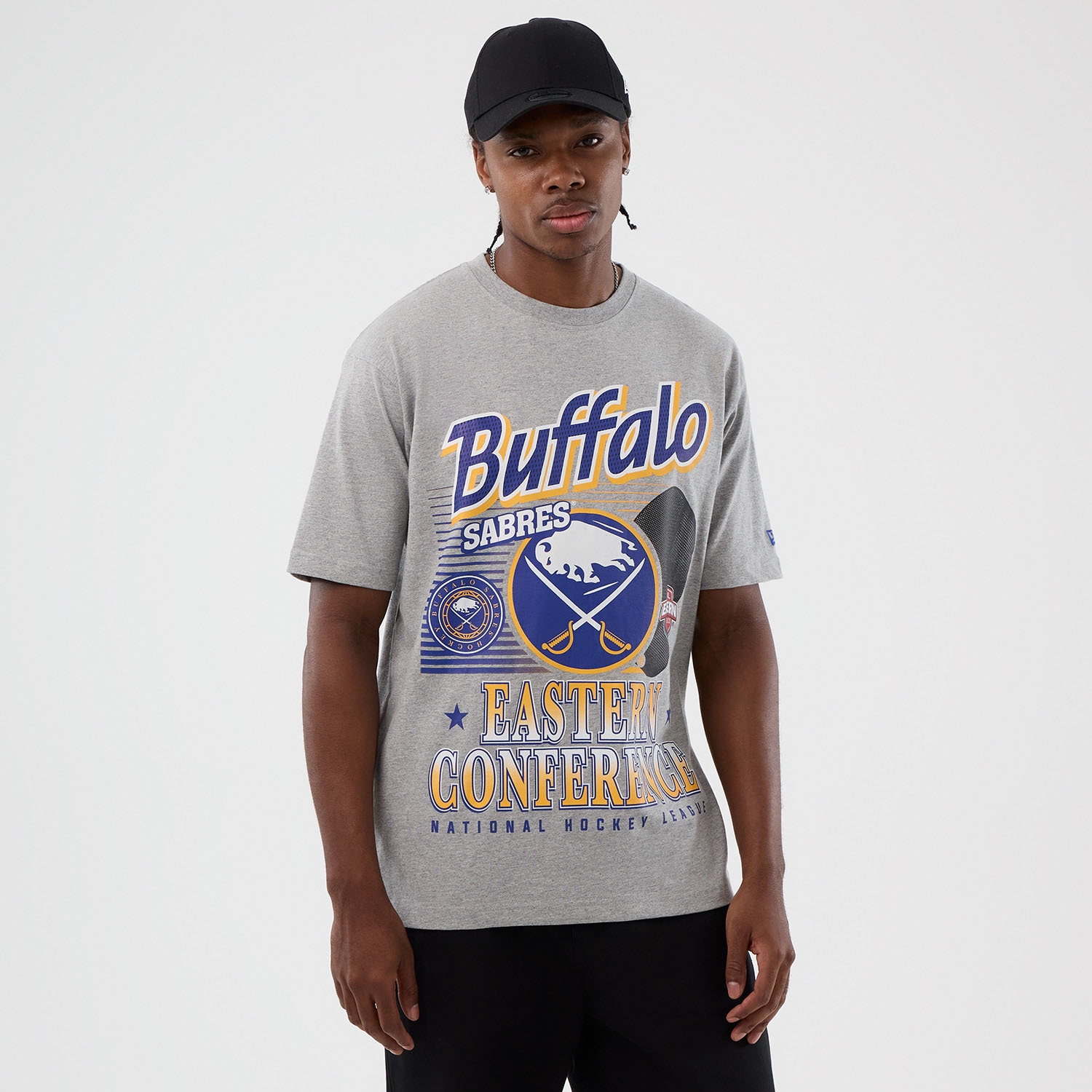 Buffalo Sabres Sport Classics Oversized NHL T-Shirt Gray
