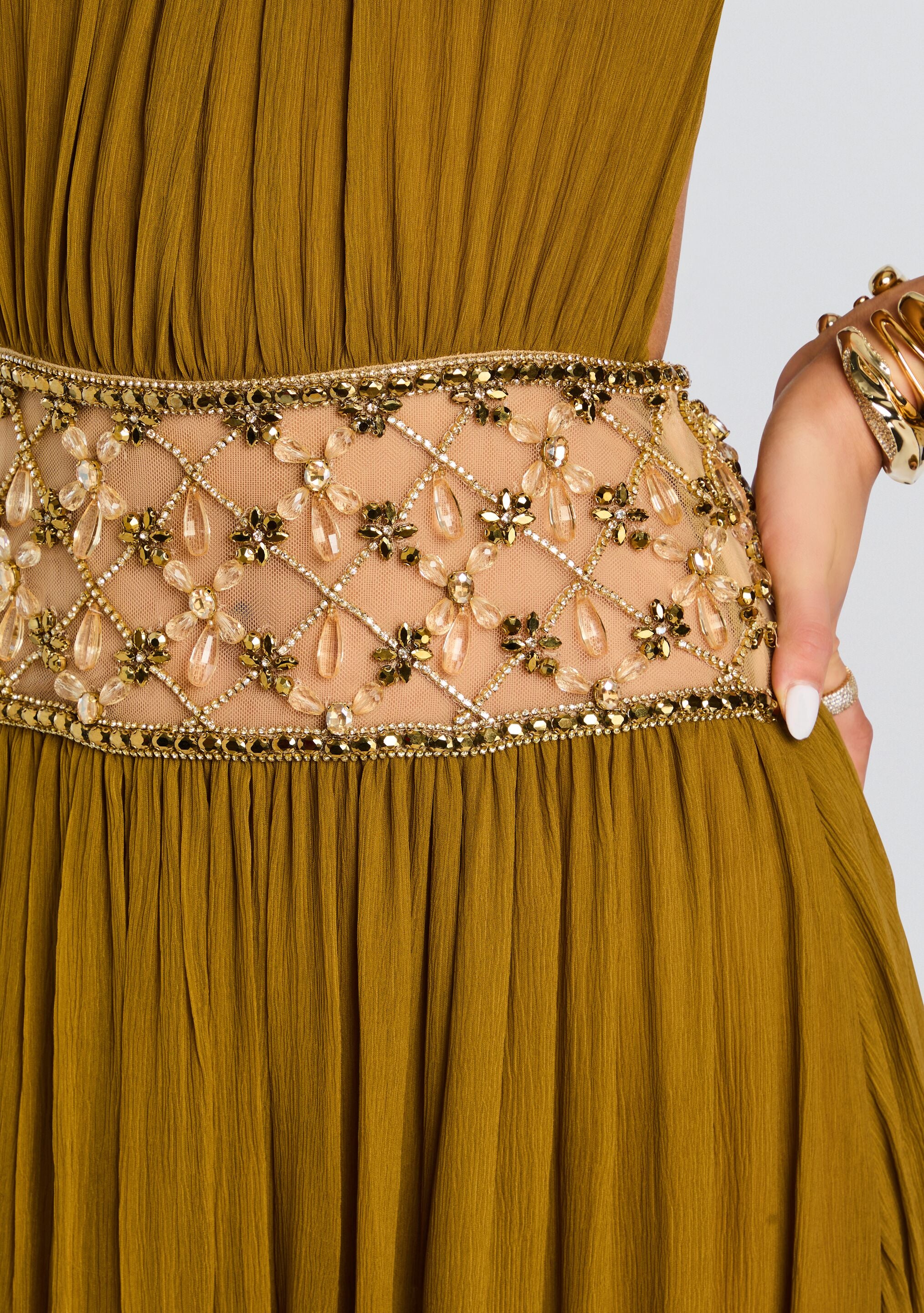 Kreeli Embellished Dress