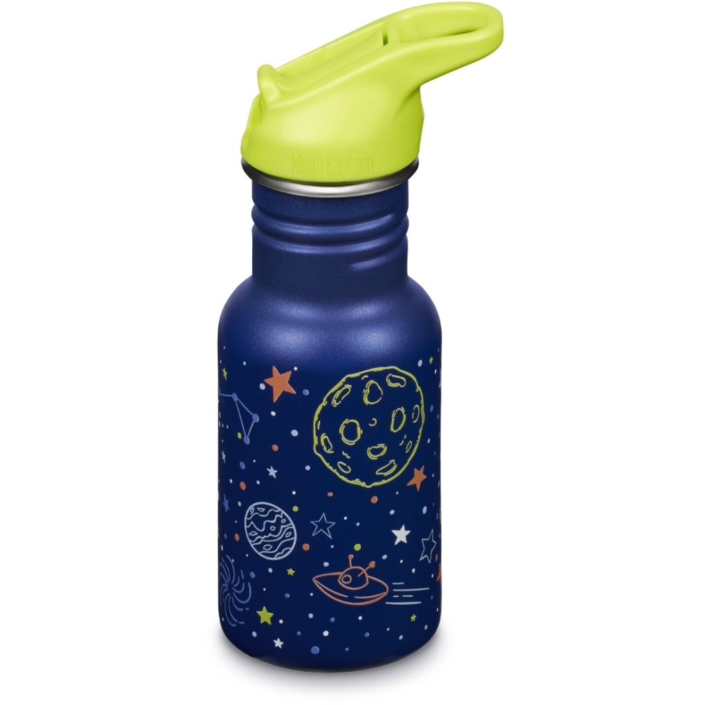 Klean Kanteen Kid Classic Bottle 355ml with Flip Sport Cap - milky way