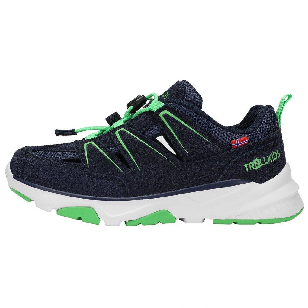 Trollkids Eikefjord Sandals Kids - Navy/Green