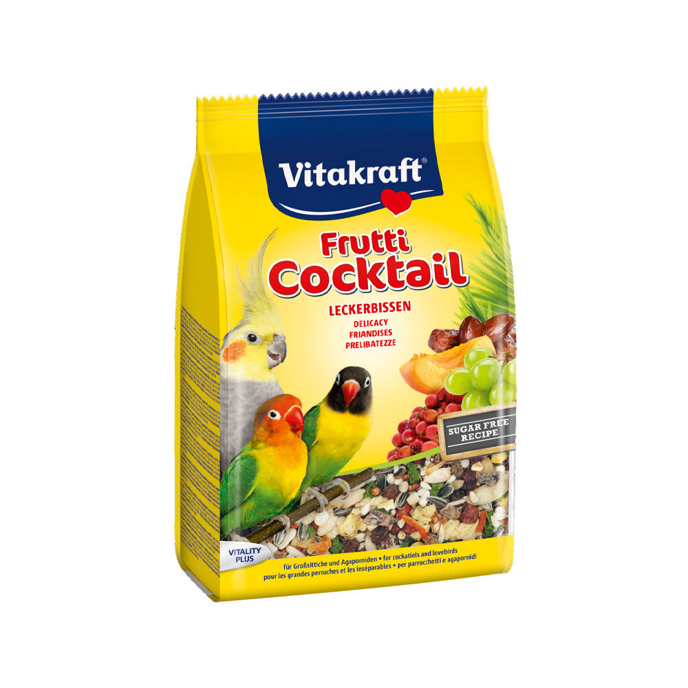 Vitakraft Frutti Cocktail Falcon Parakeet & Agapornis - 250 g