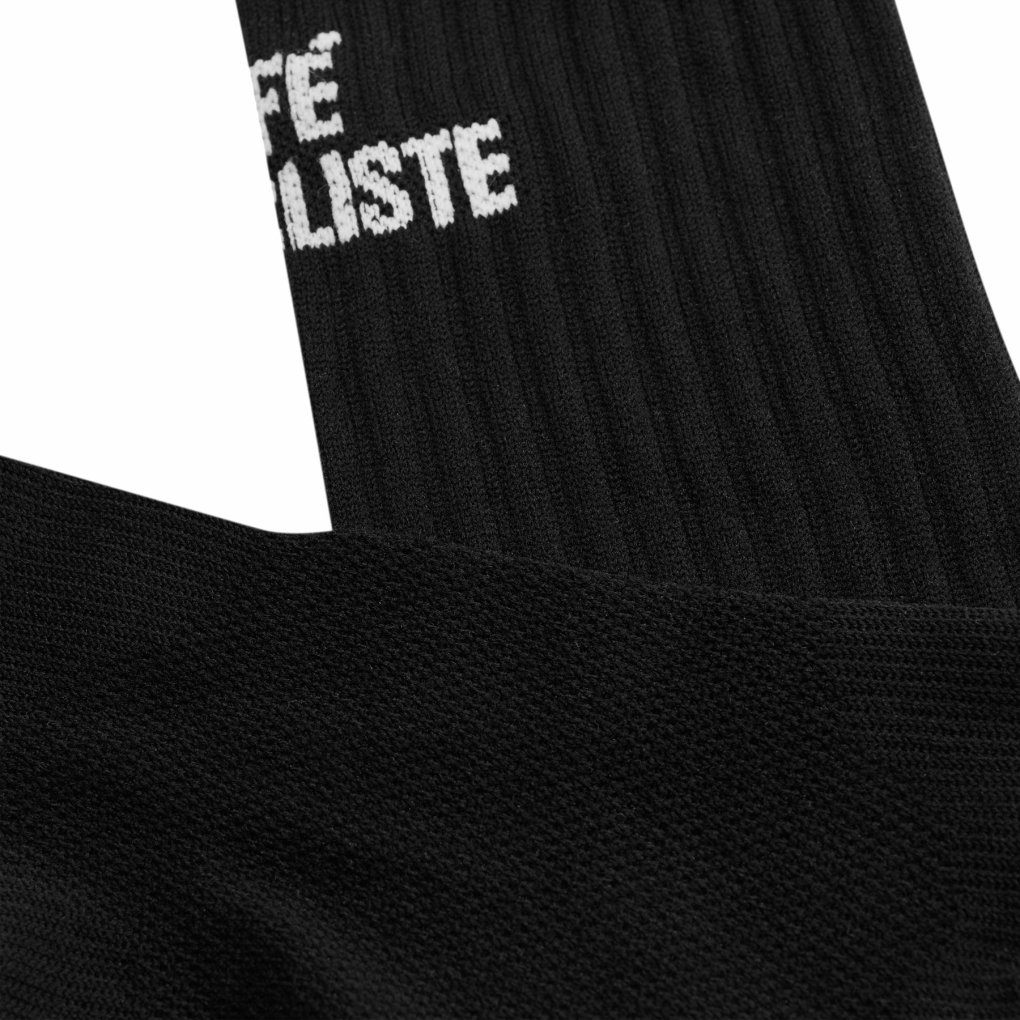 Café du Cycliste Solid Socks - black