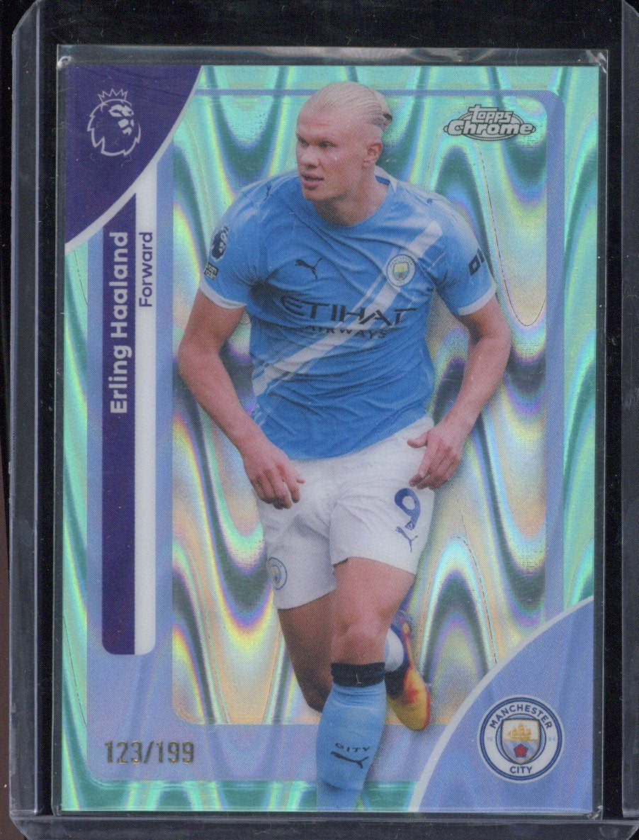 2025/26 Topps Chrome EPL Erling Haaland #125 /199