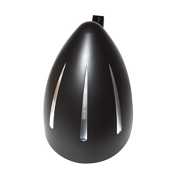 Highsider CLASSIC 1 headlight WITH BLACK/ALU VISOR Universal - BlackRef: HGI0066 / 223-034