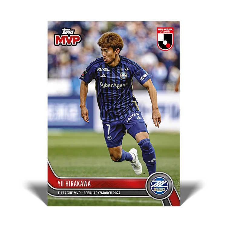 Yu Hirakawa - J1 League MVP - February/March 2024 - 2024 J-League® Topps Now® Card 1