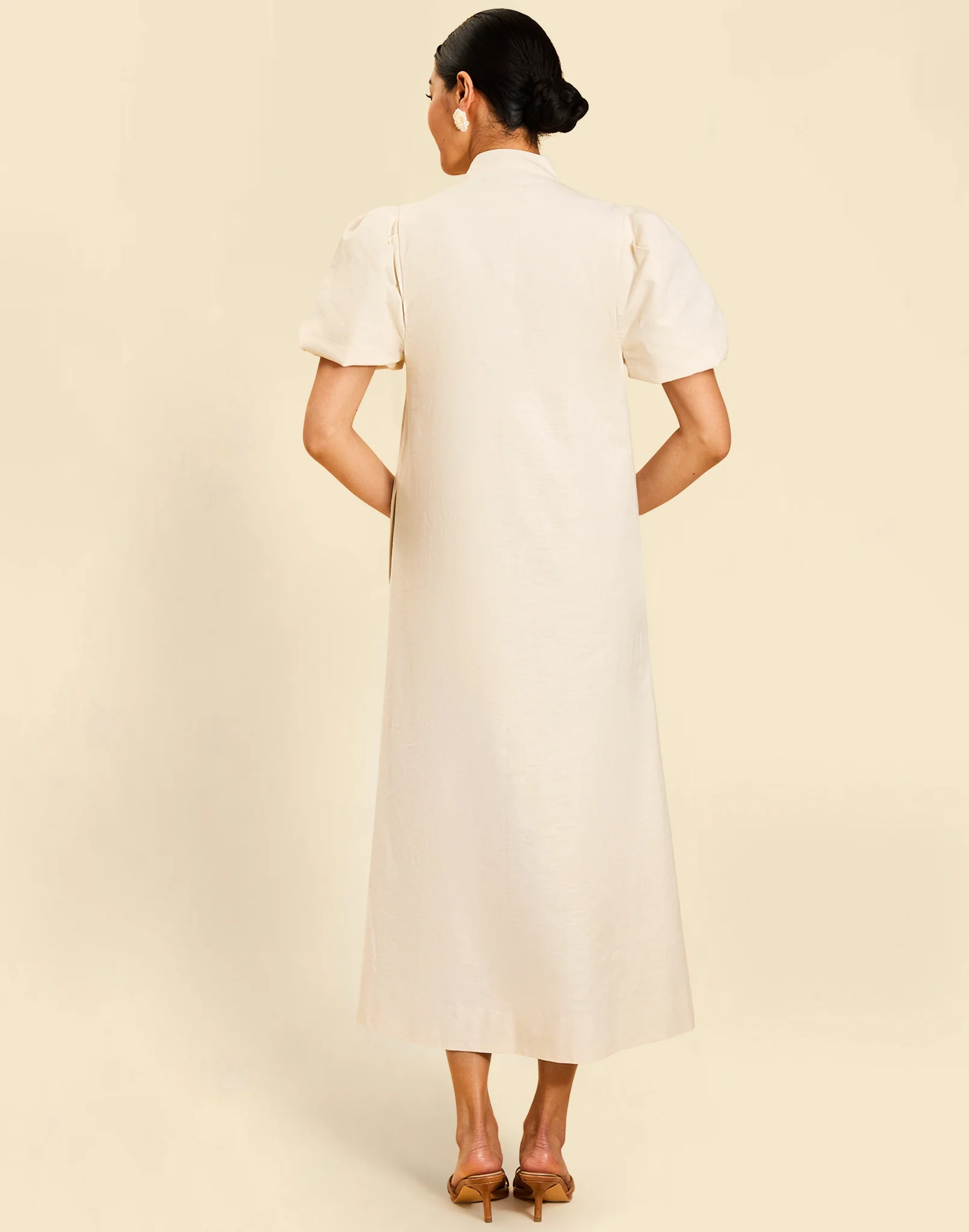 Elliana Barong Midi Dress