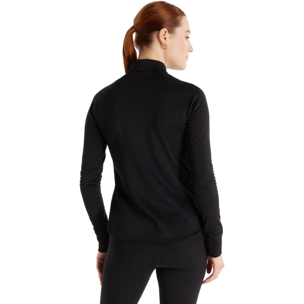 New Balance Athletics Heat Grid 1/2 Zip Longsleeve Women - Black