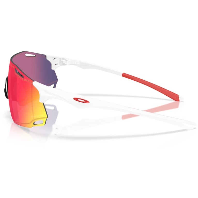 Oakley Cybr Dyno Glasses - Polished White/Prizm Road - OO9513D-0339