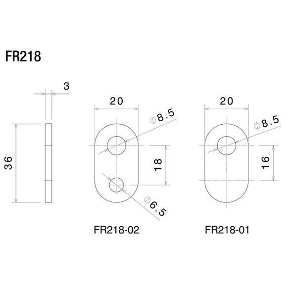 Rizoma front turn signal bracket - blackRef: rz0120 / fr218b