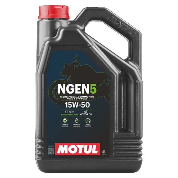 Motul NGEN 5 15W-50 4T 4L Universal Engine OilRef: MOT0121 / 111834