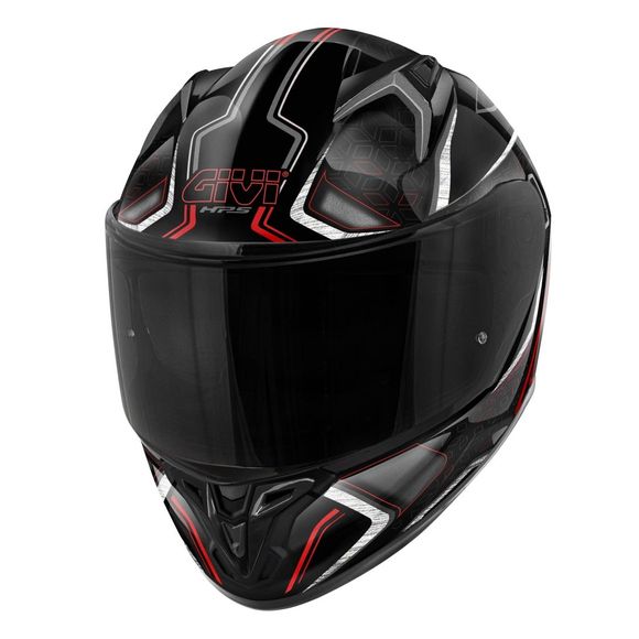 Givi 50.8 full face helmet - MYSTICAL - Black / RedRef: GI2065