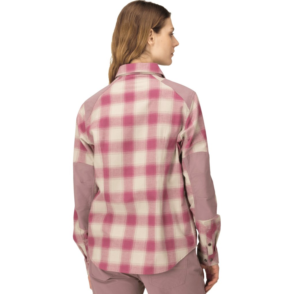 Norrona femund flannel Shirt Women - Grape Shake