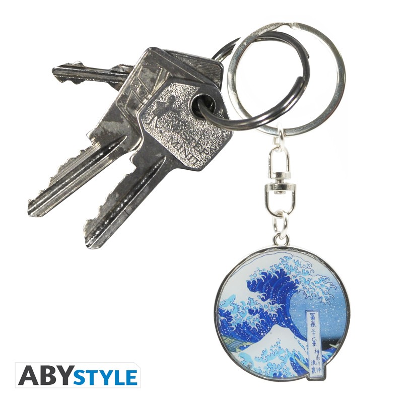 HOKUSAI Keychain Great Wave