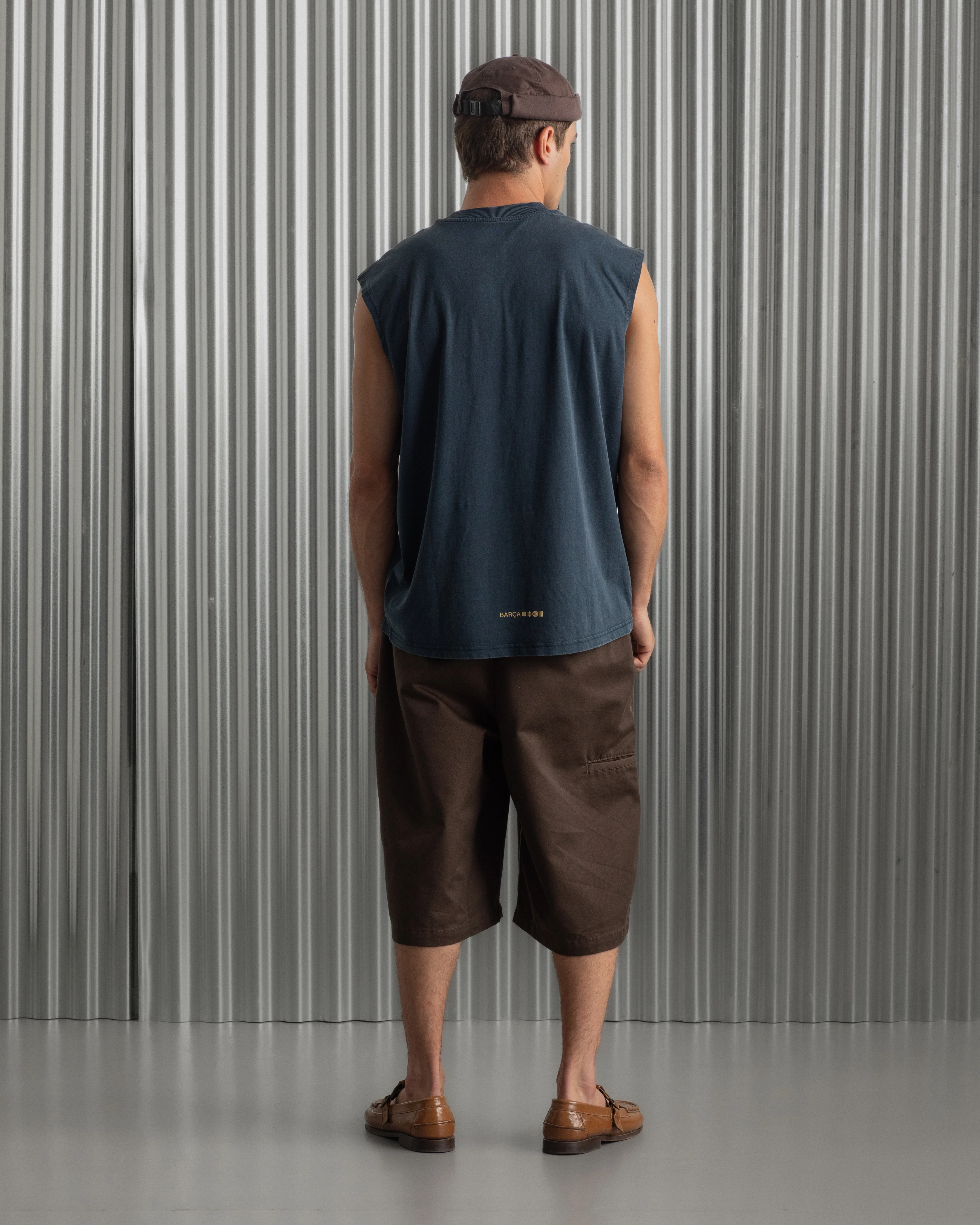 Tank Top Navy Barça Essentials