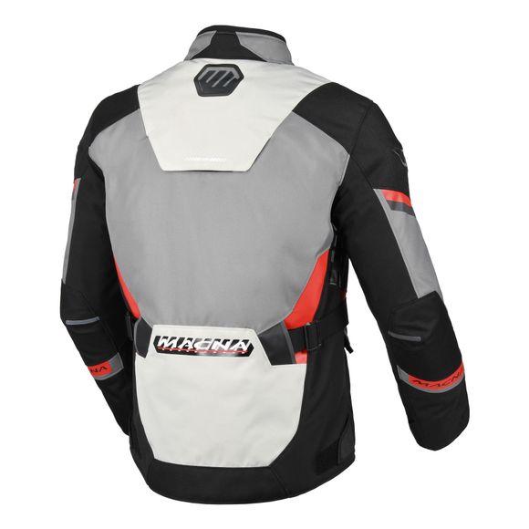 Blouson Moto Macna ZASTRO - Gris / RougeRef : MAC0449