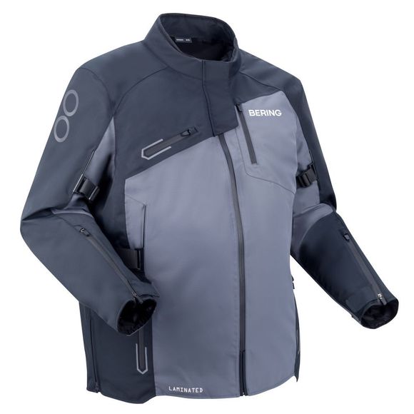 Bering Oxygen King Size Motorcycle Jacket - Black / GrayRef : BR1677