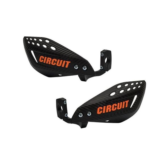 Protèges-mains Circuit Equipement VECTOR Universel - Carbone / OrangeRef : CRE0038 / PM061-2D9