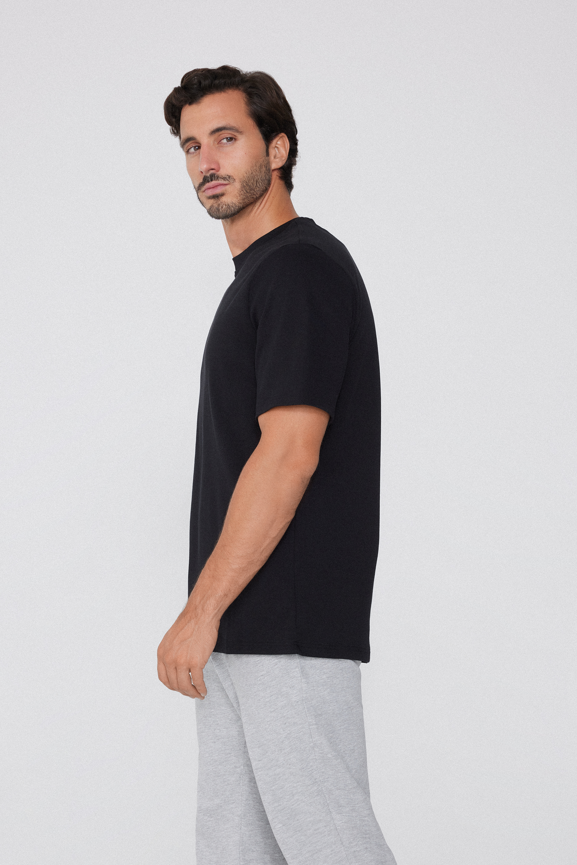 100% Heavy Cotton Round Neck T-Shirt