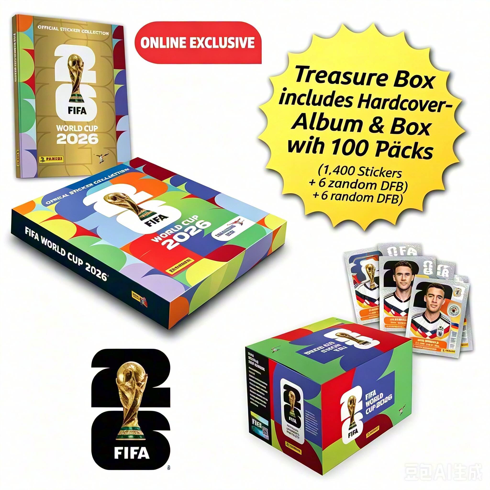 FIFA World Cup 2026™ Sticker Collection - Mega Treasure Bundle