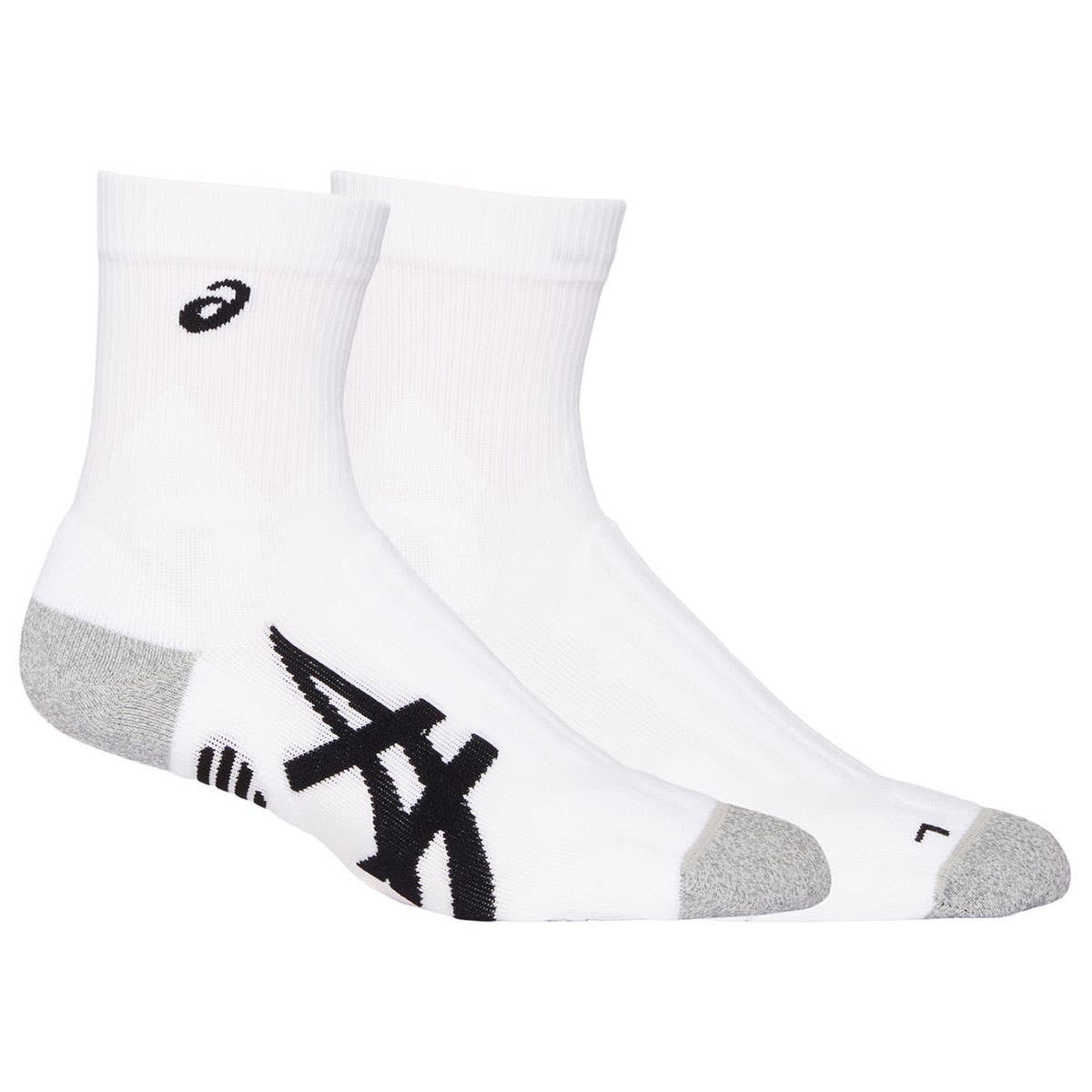 SOCKS ASICS COURT+ TENNIS CREW WHITE