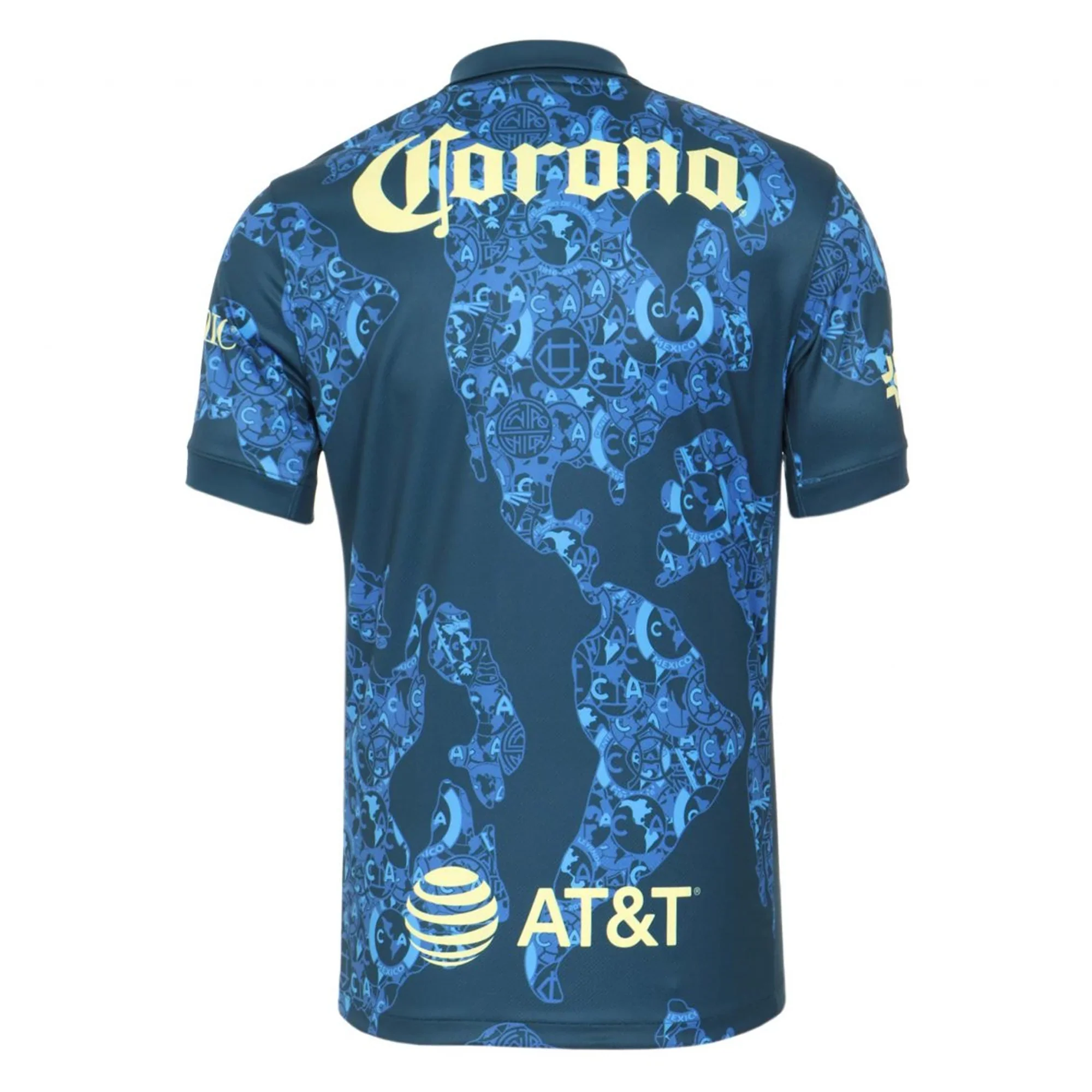 Club America Away Jersey 24/25 (Valerian Blue/Lemon Chiffon)