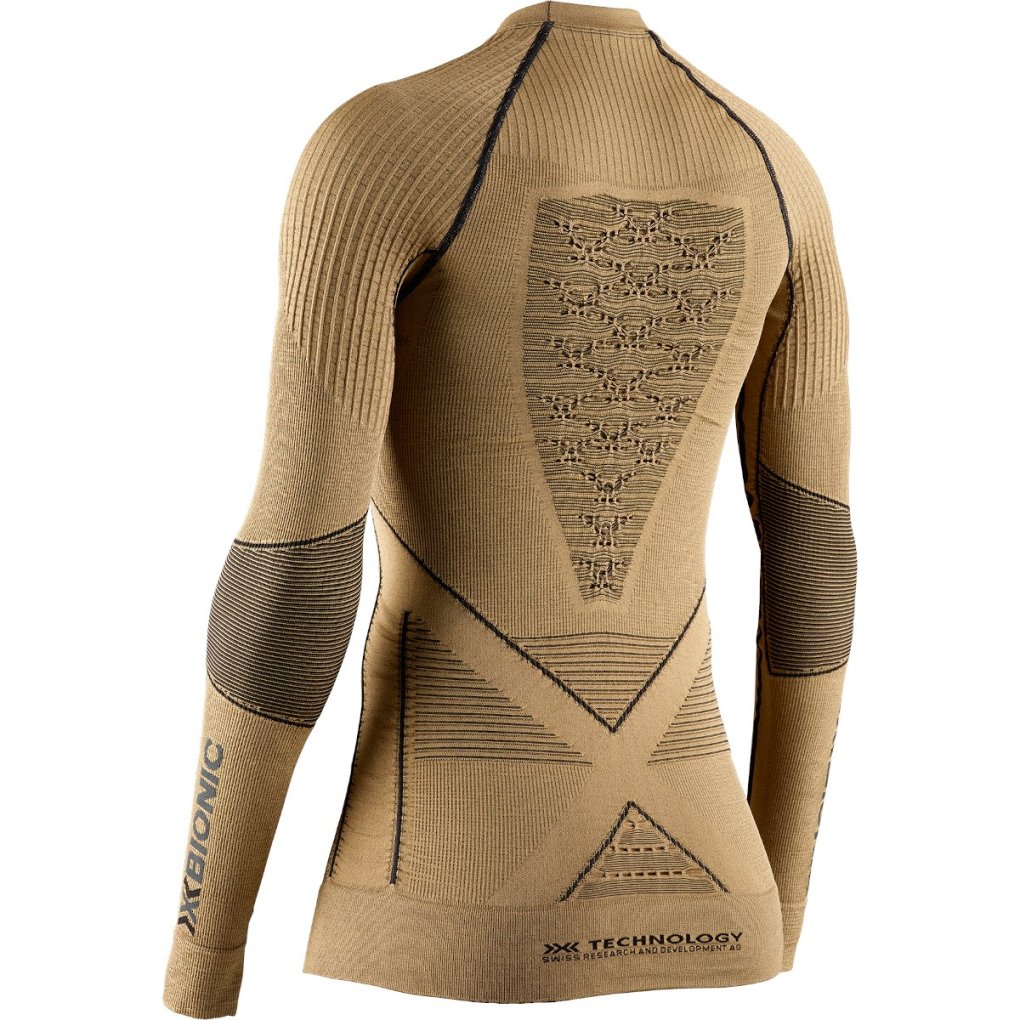 X-Bionic Radiactor 4.0 Round Neck Long Sleeves Shirt Women - gold/black