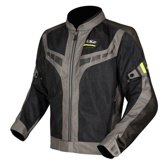 LS2 GARDA AIR Motorcycle Jacket - Black / YellowRef: LS1350