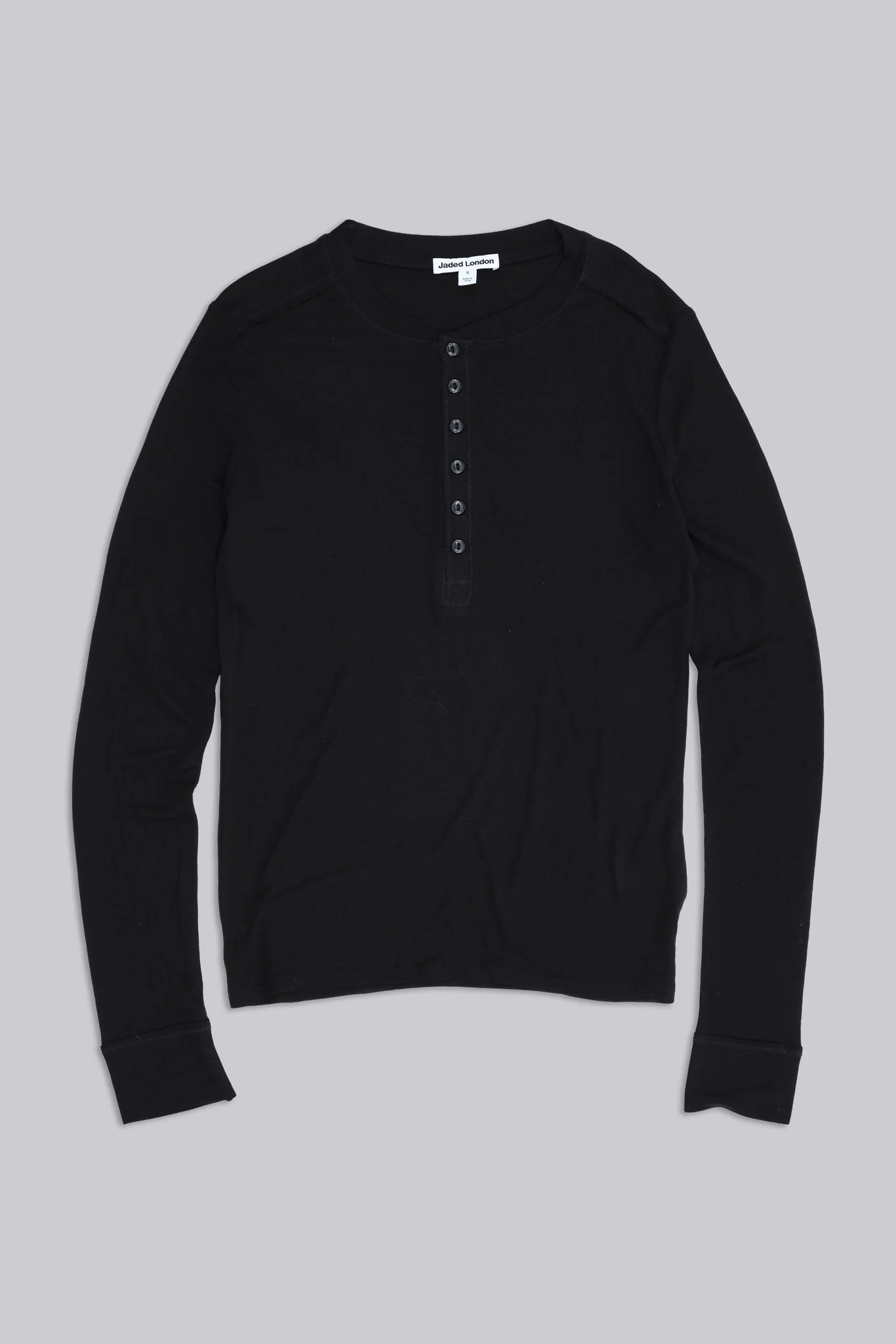Black Haze Henley Top