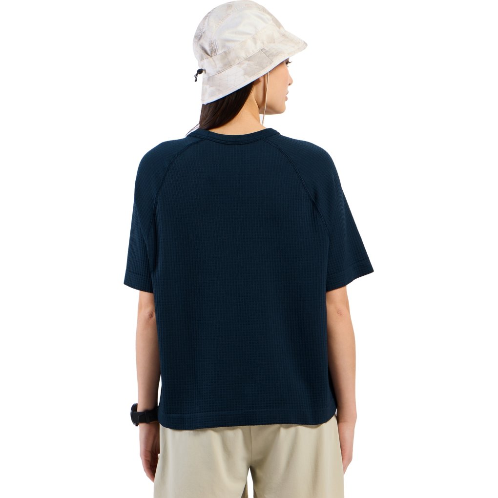 Odlo Cubic Merino T-Shirt Women - dark sapphire