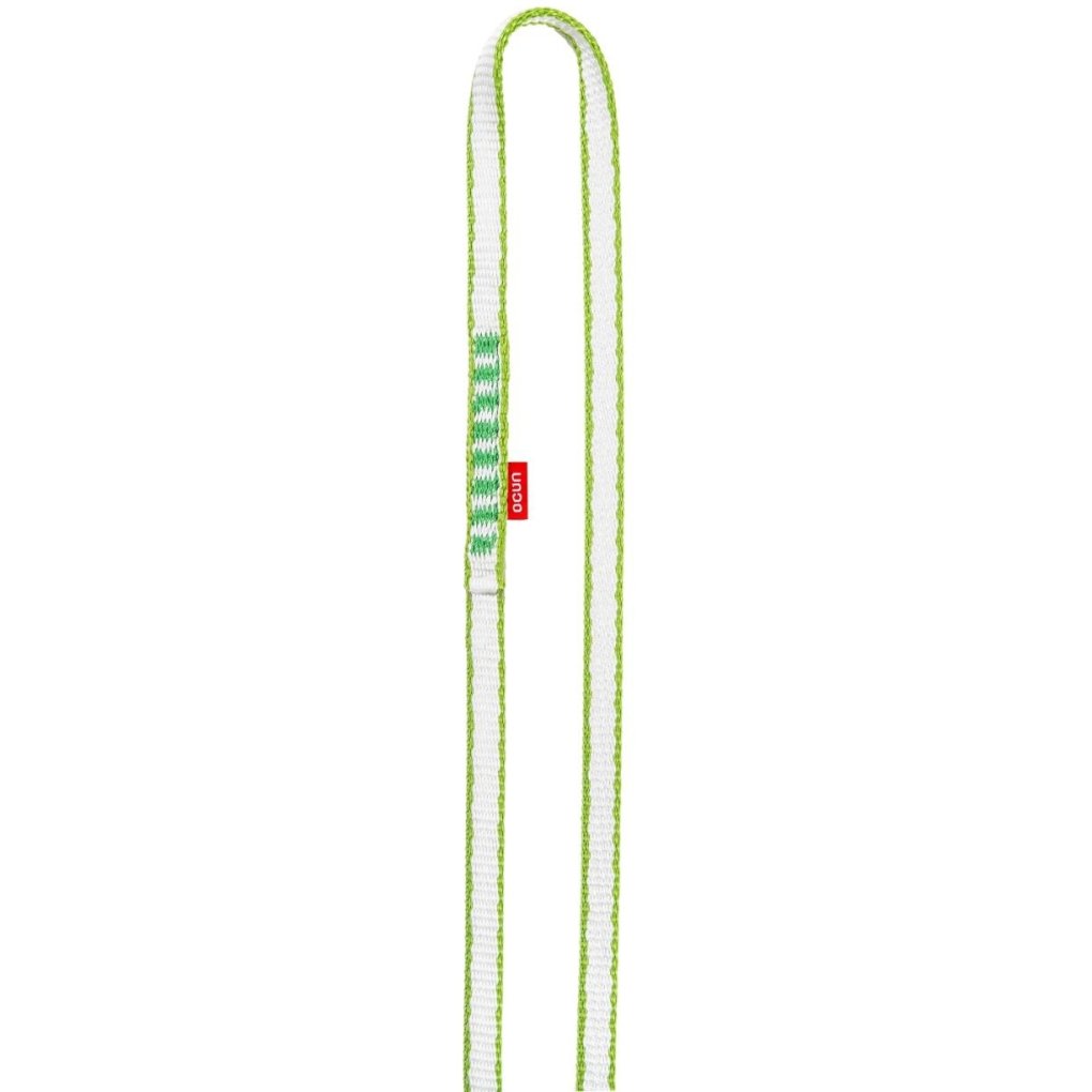 Ocún O-Sling Bio-Dyn 11 mm Sling - 5 Pack - 80 cm green