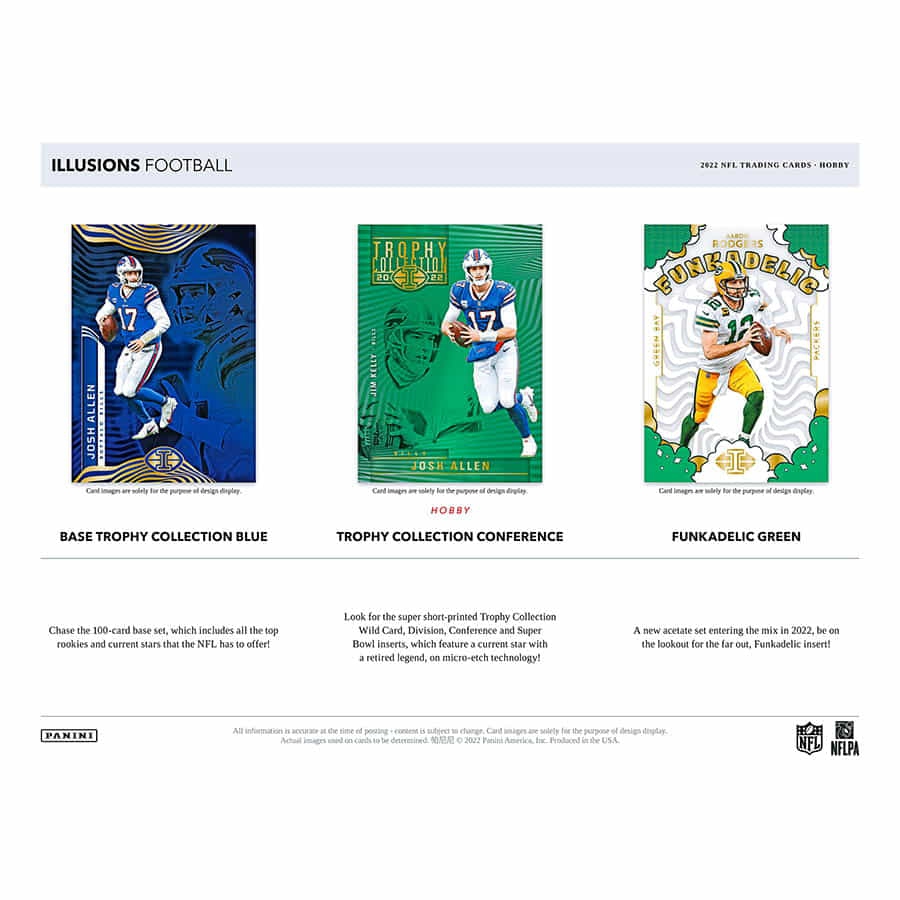 2022 Panini Illusions Football NFL Hobby Box