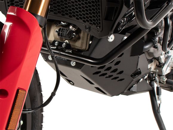 Hepco & Becker aluminum engine guard - blackDUCATI 937 DESERT X RALLY - 2024 - 2025Ref : HBE04511A / 8107659 00 01