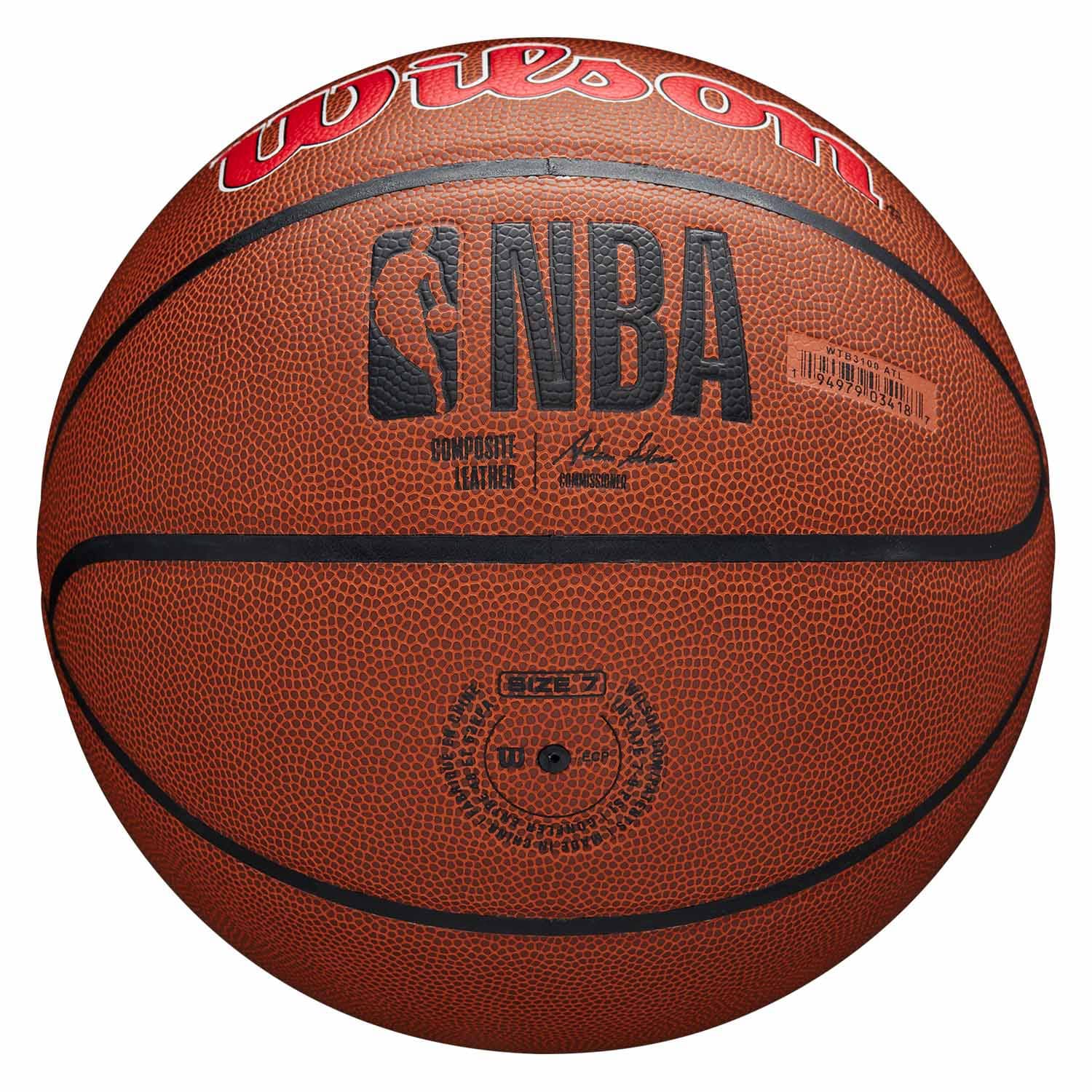 Atlanta Hawks Wilson Team Alliance Basketball (Size 7)
